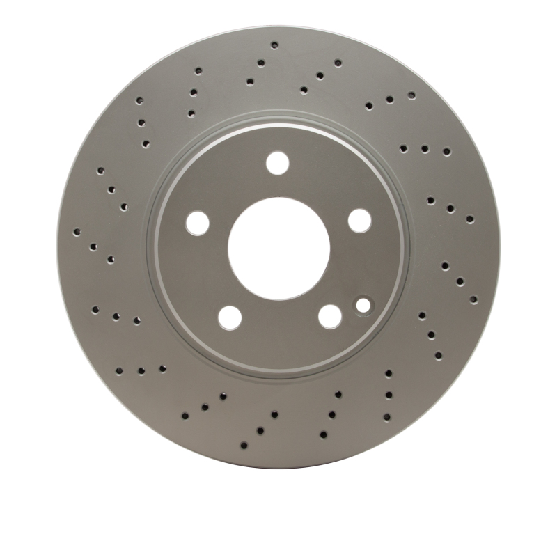 Mercedes-Benz S500 Brake Rotor (1) - Front - R1 Concepts - Drilled GeoSPEC Coated - `02-`06
